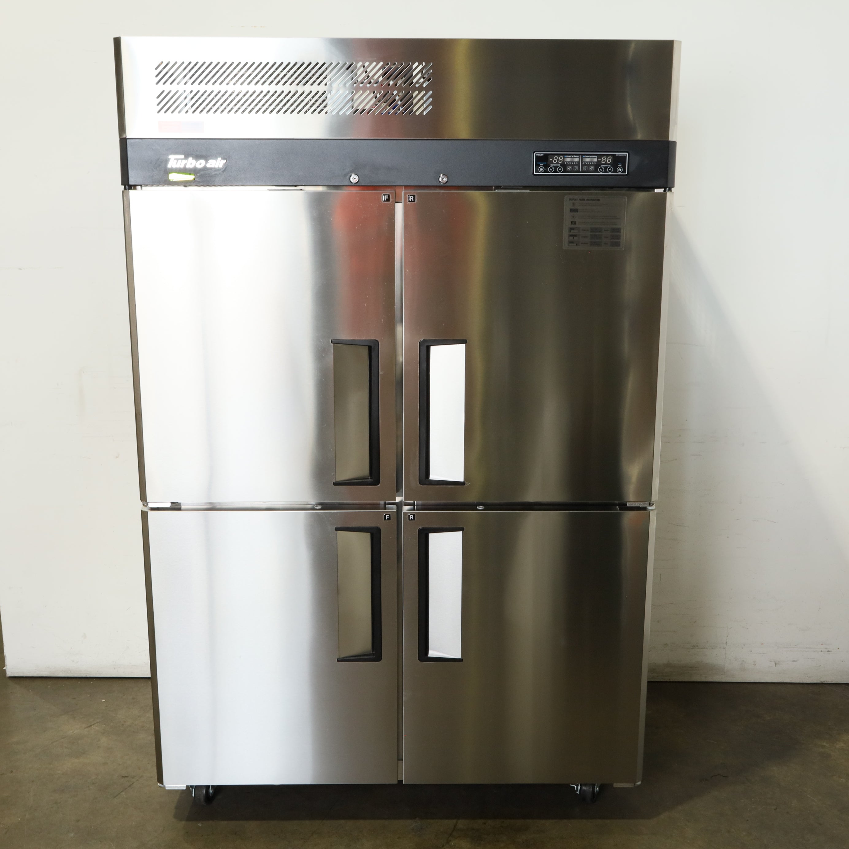 Thumbnail - Turbo Air KRF45-4H-N Upright Fridge Freezer Combo