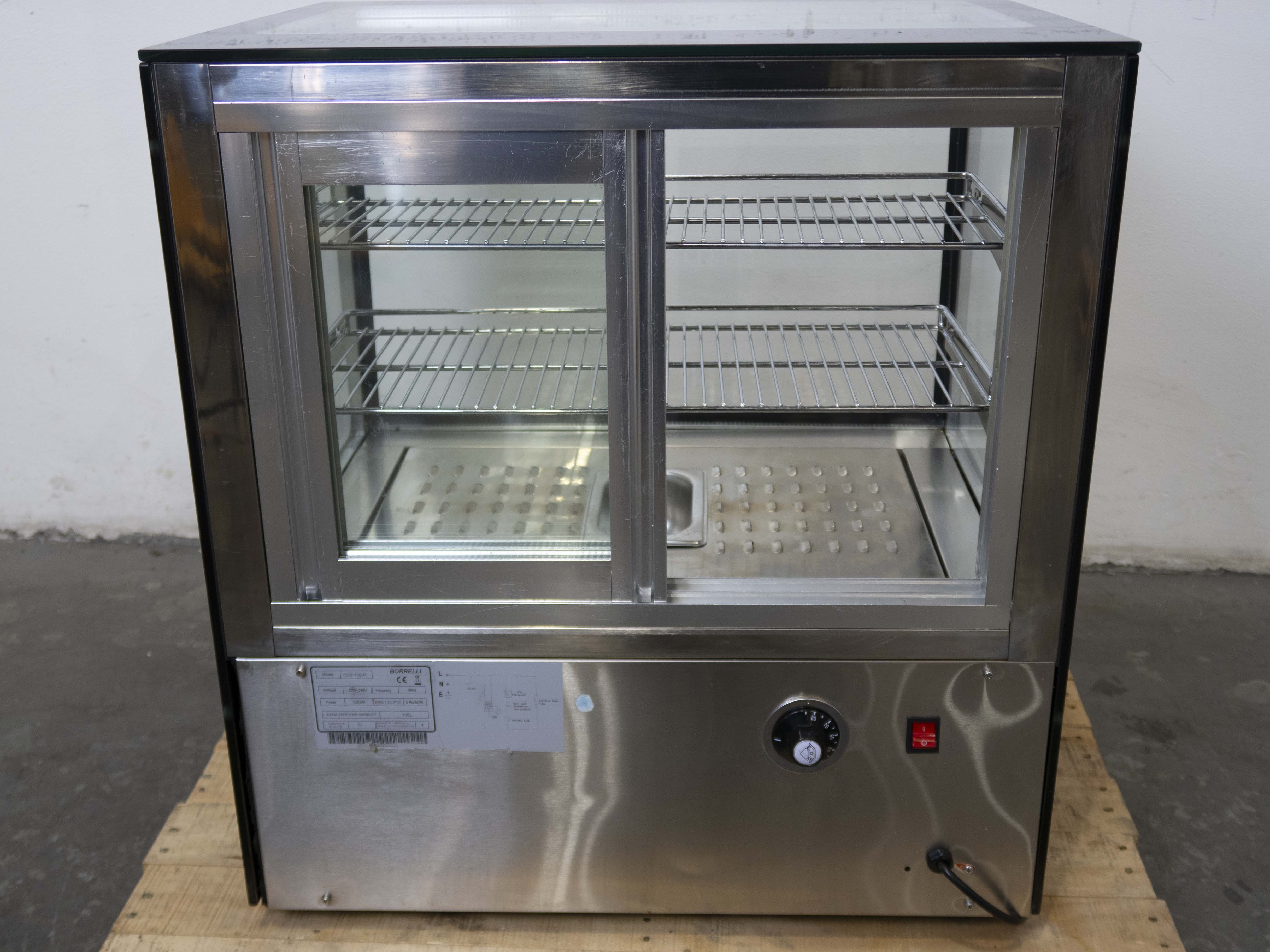 Borrelli CDS-102-H Hot Food Display