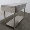 Stainless Steel Bench with 2 Drawers