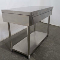 Stainless Steel Bench with 2 Drawers