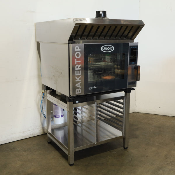 Unox XEBC-04EU-EPRM 4 Tray Combi Oven with Stand & Exhaust