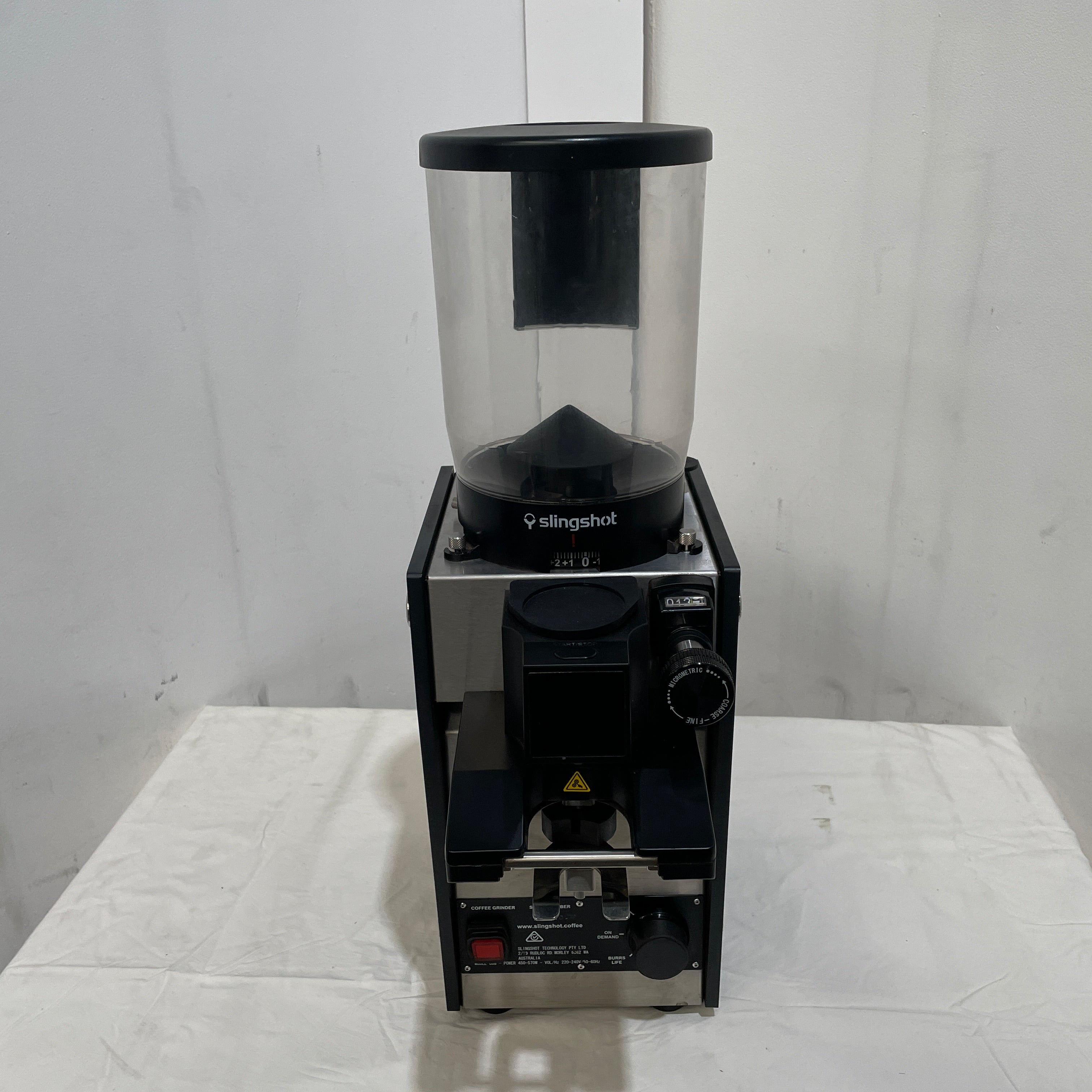 Slingshot C68 Coffee Grinder SilverChef