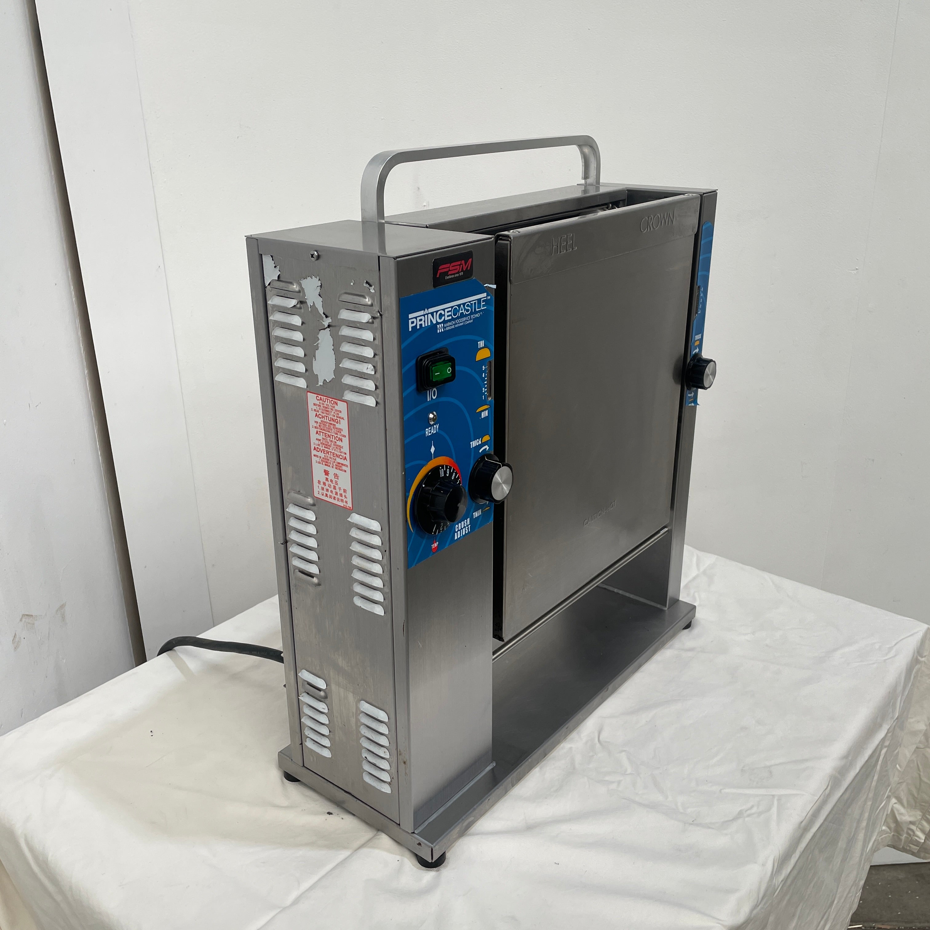 Prince Castle 297-SW16 Bun Toaster SilverChef - Main Image