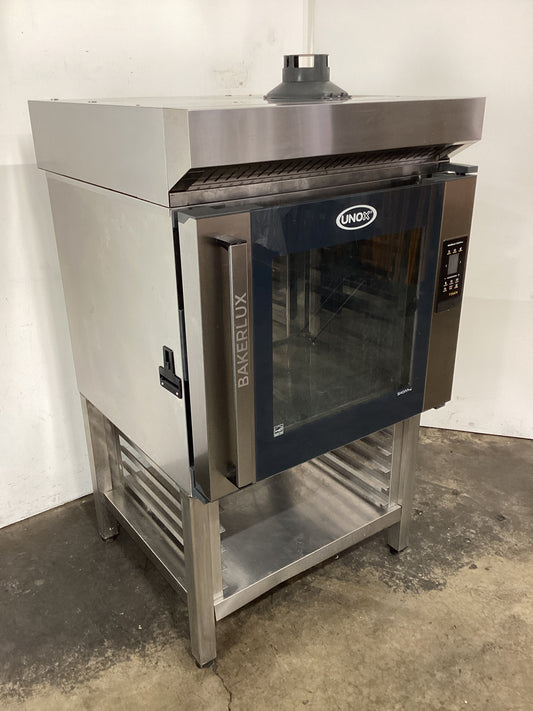 Unox BAKERLUX XEFT-06EU-ETLV Convection Oven with Hood + Stand
