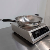 Woodson WI.WKCT.1.3500 Single Countertop Induction Wok