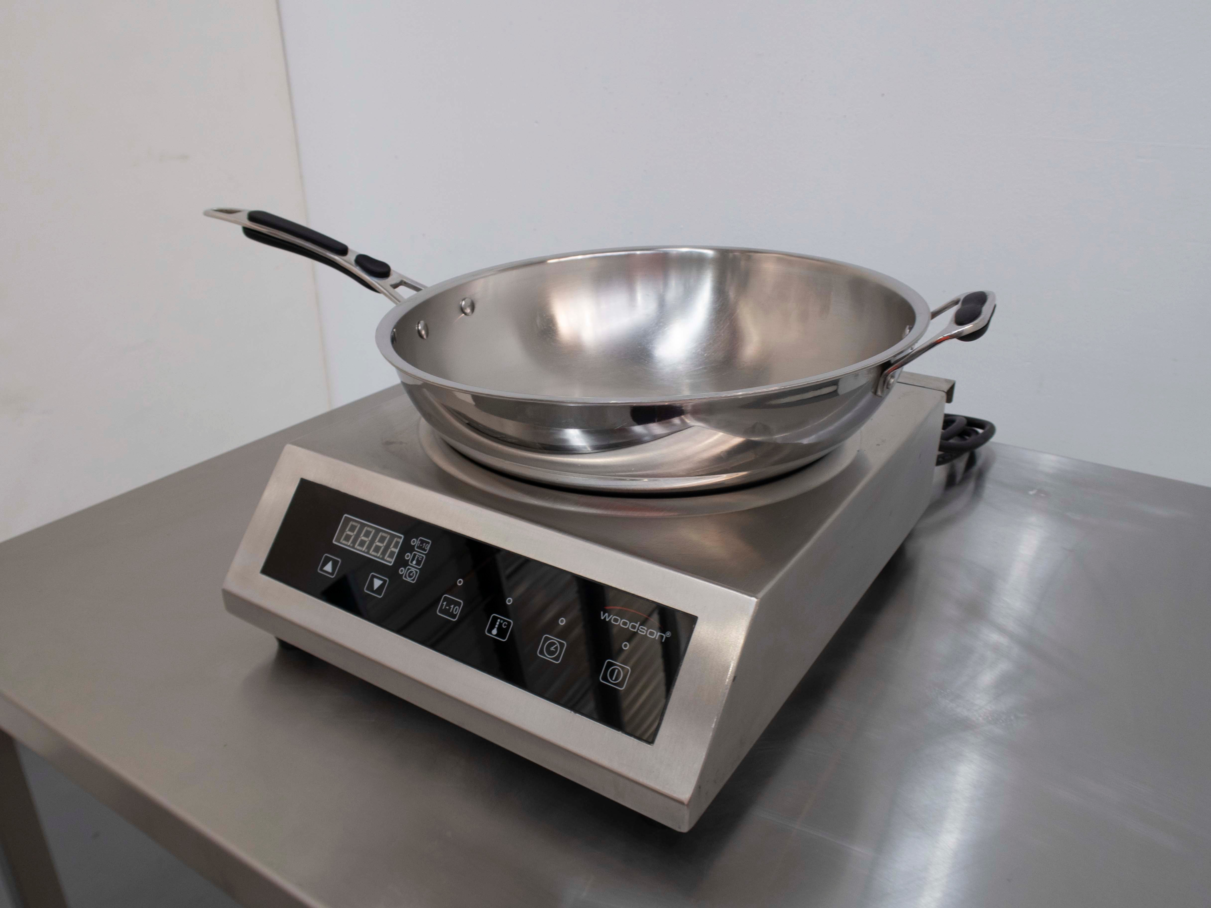Woodson WI.WKCT.1.3500 Single Countertop Induction Wok