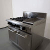 Luus CS-4B3P 4 Burner Range Oven