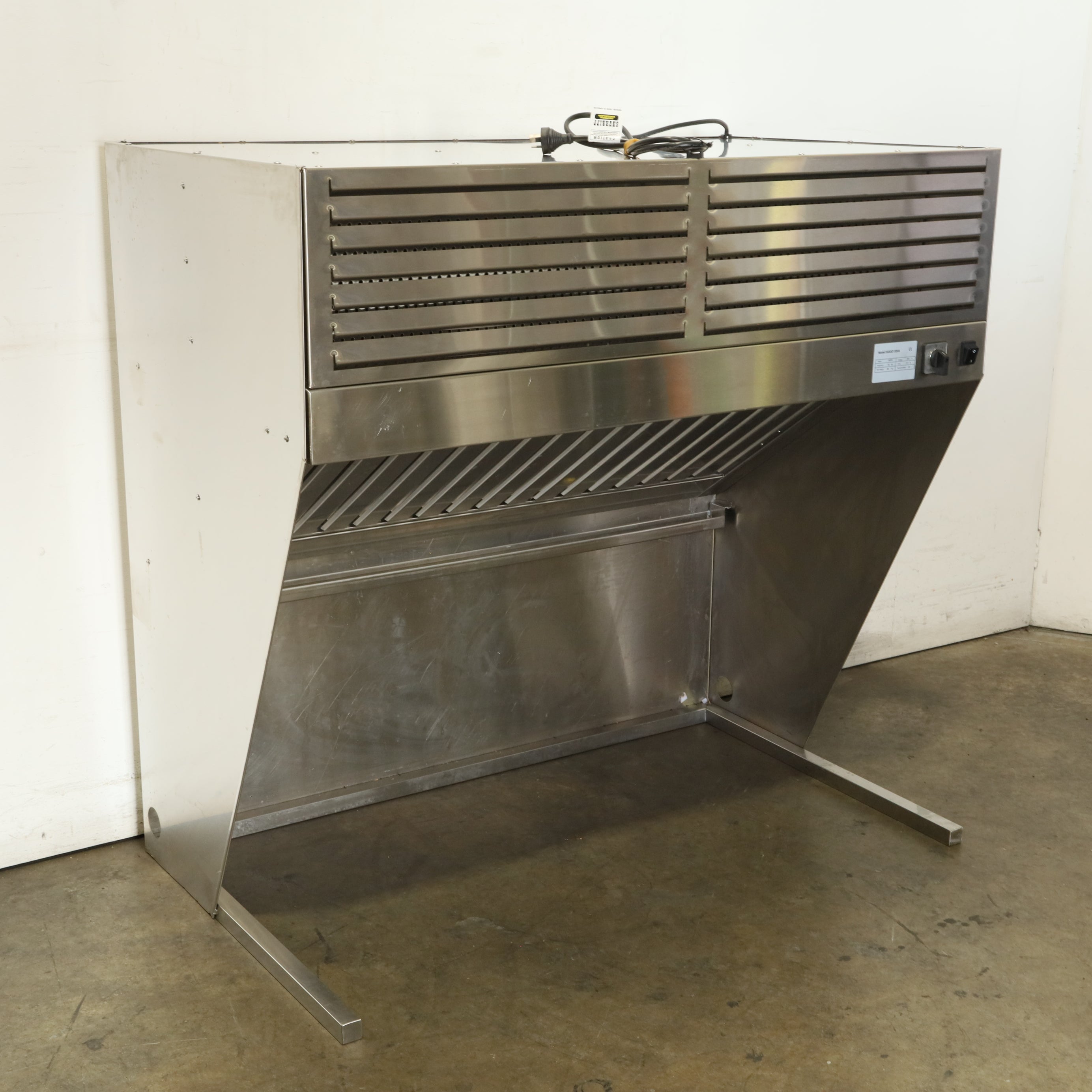 FED HOOD1200A Exhaust Hood Canopy