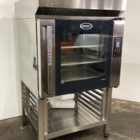 Unox XEFT-06EU-ETLV Convection Oven W/Stand & Exhaust Hood