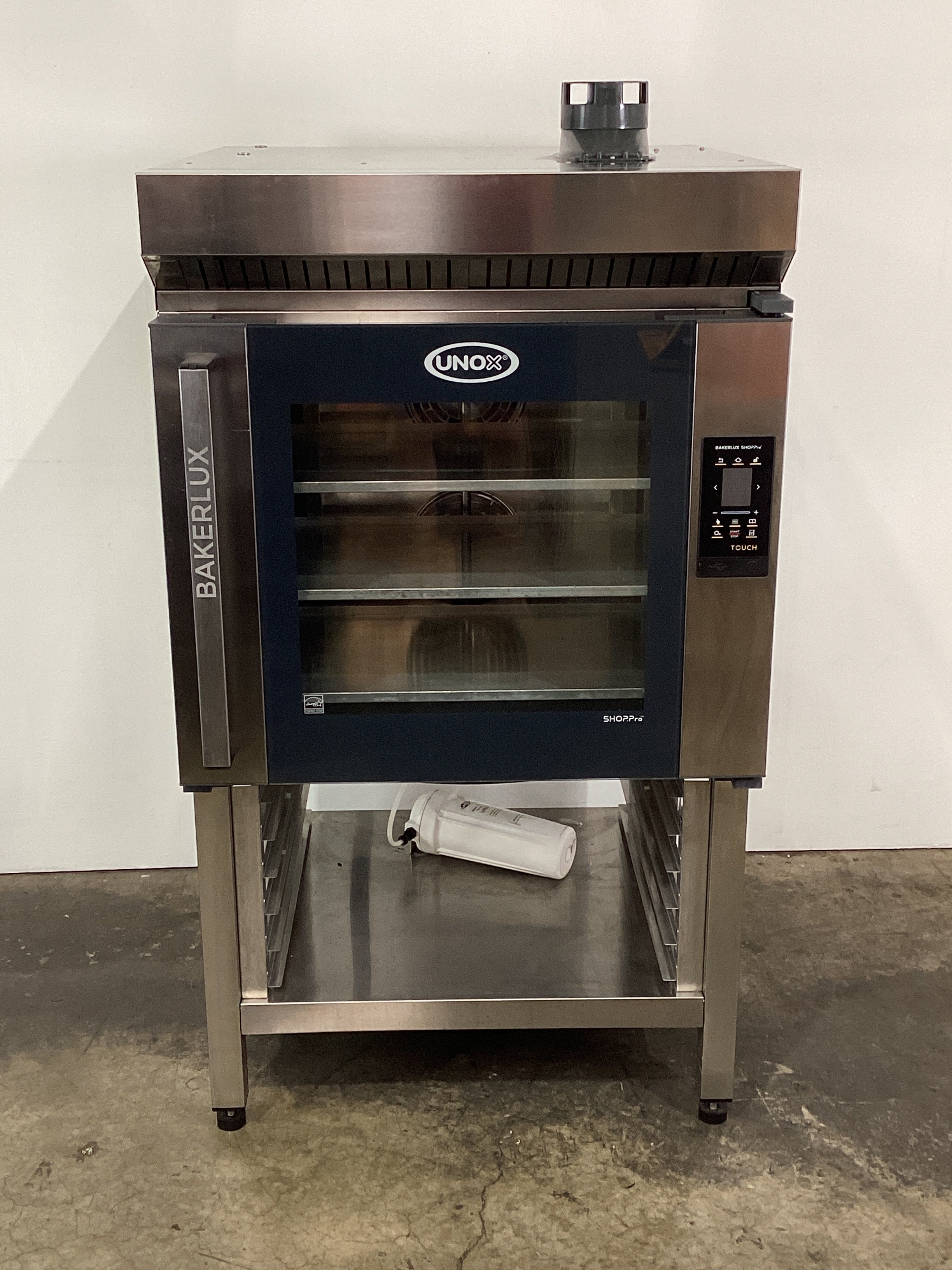 Unox XEFT-06EU-ETLV Combi Oven W/Stand & Exhaust Hood