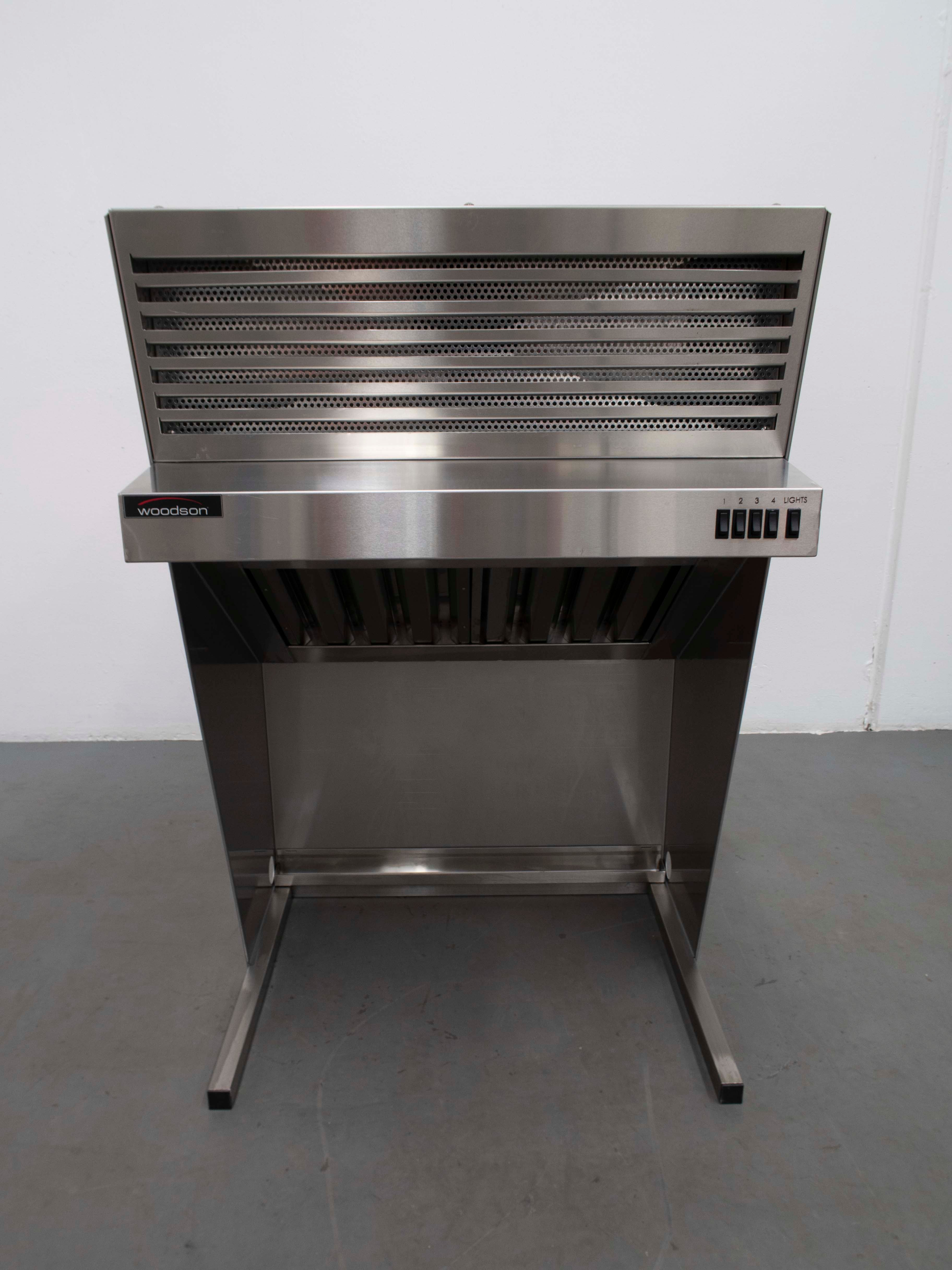 Woodson W.CHD750 Countertop Exhaust Canopy