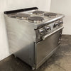 Baron Q70PCF/E800 Four Burner Cooktop with Electric Oven