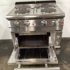 Baron Q70PCF/E800 Four Burner Cooktop with Electric Oven