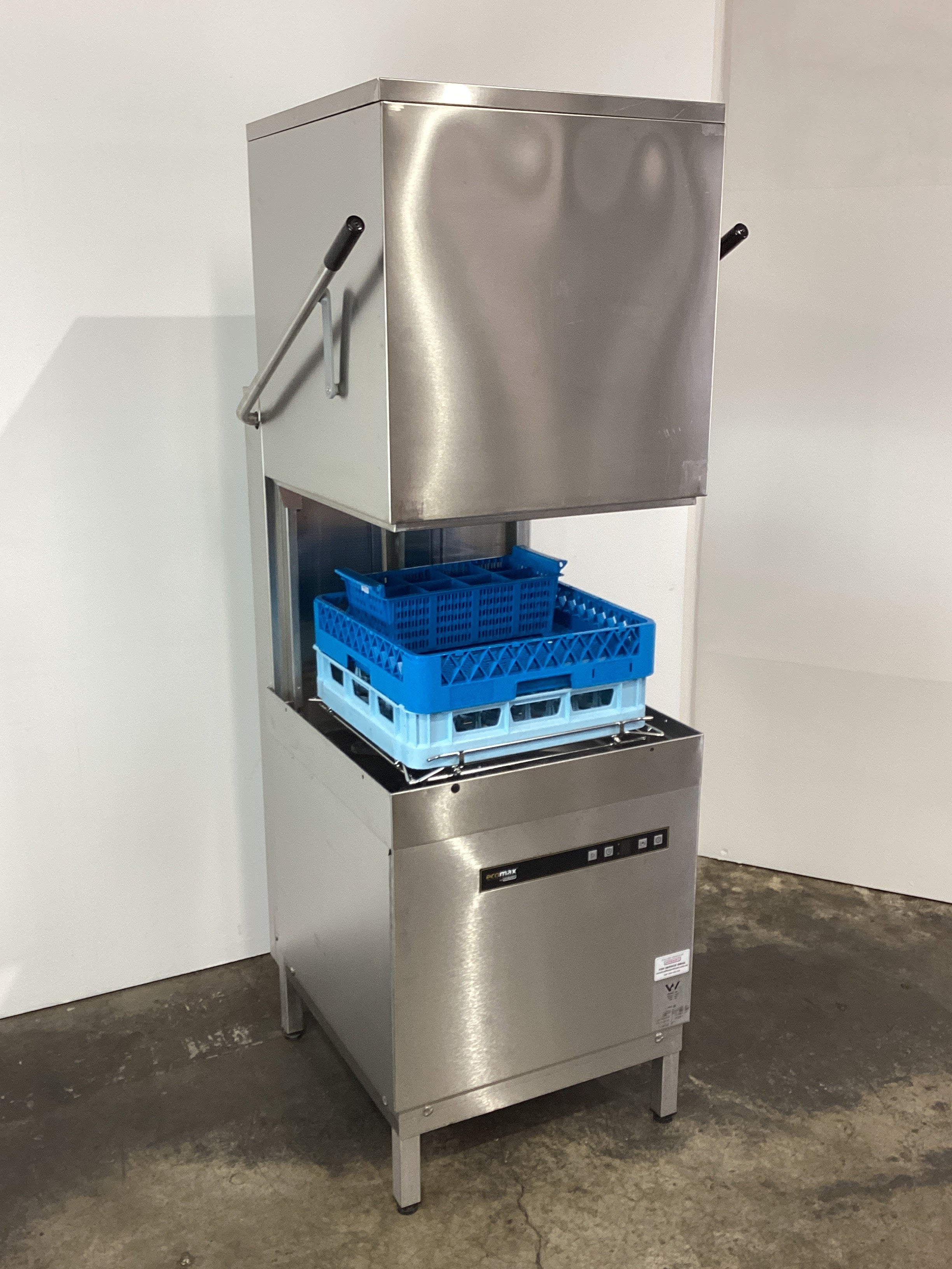 Ecomax ECO-H604-90B Pass Through Dishwasher