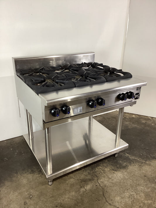 B&S BT-SB6 6 Burner Cooktop