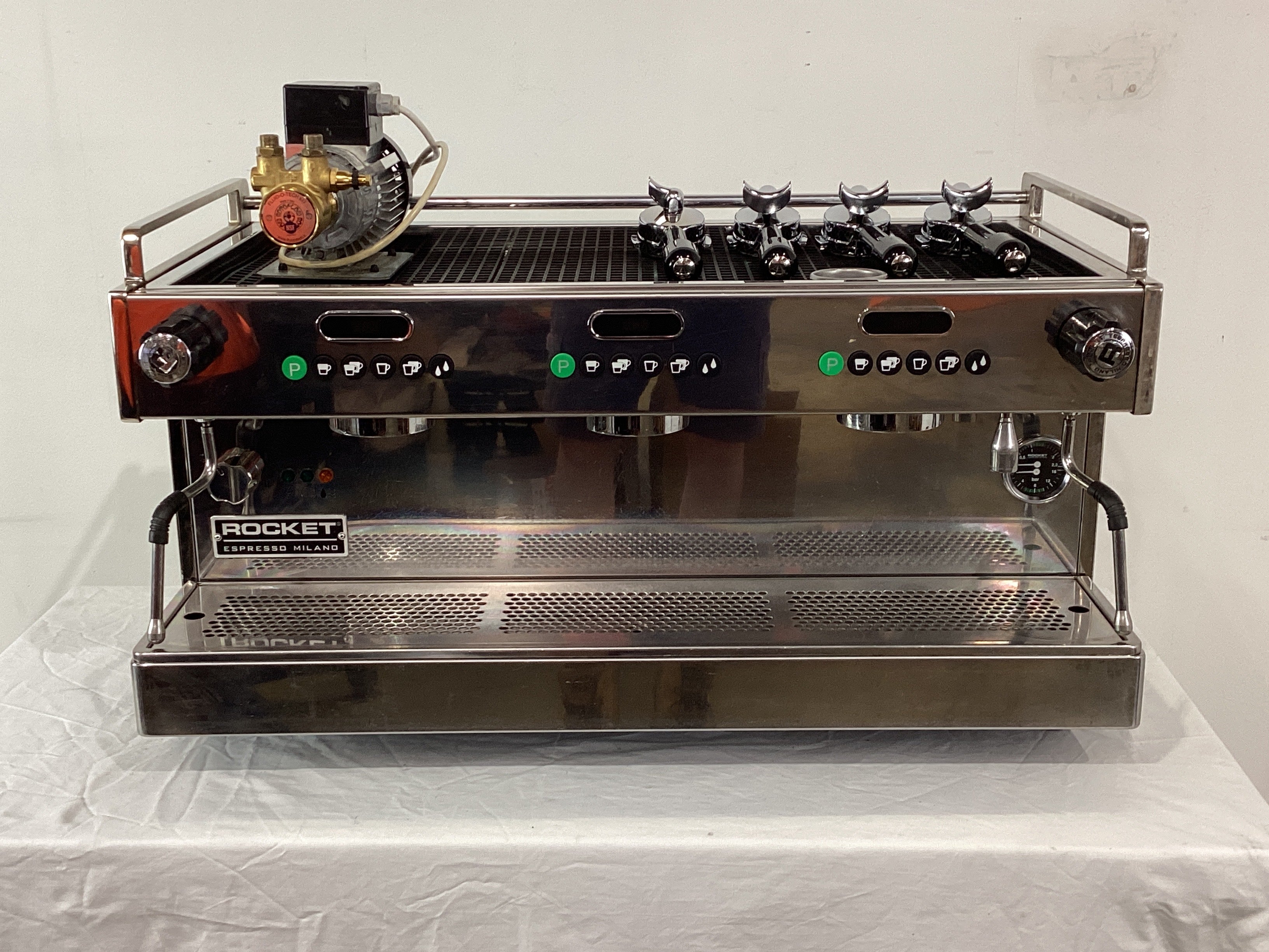 Rocket Boxer 3 Group Coffee Machine