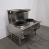 B&S UFWWK-2 2 Hole Wok Table