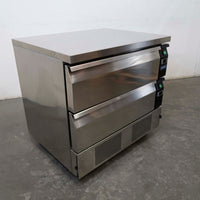 Polar DA996-A 2 Drawer Counter Fridge Freezer