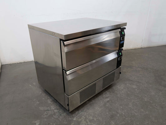 Polar DA996-A 2 Drawer Counter Fridge Freezer