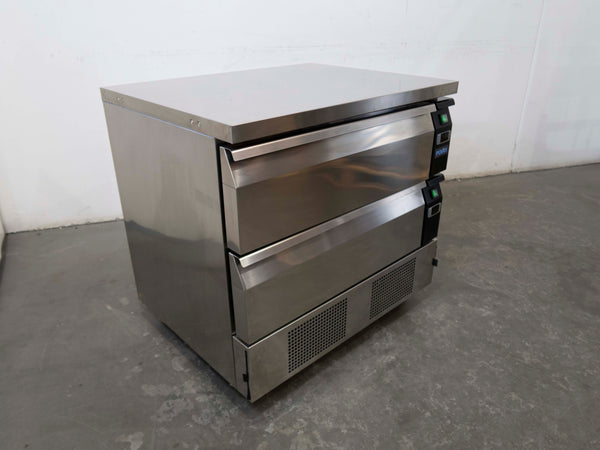 Polar DA996-A 2 Drawer Counter Fridge Freezer