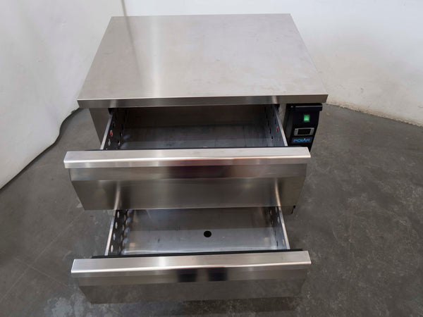 Polar DA996-A 2 Drawer Counter Fridge Freezer