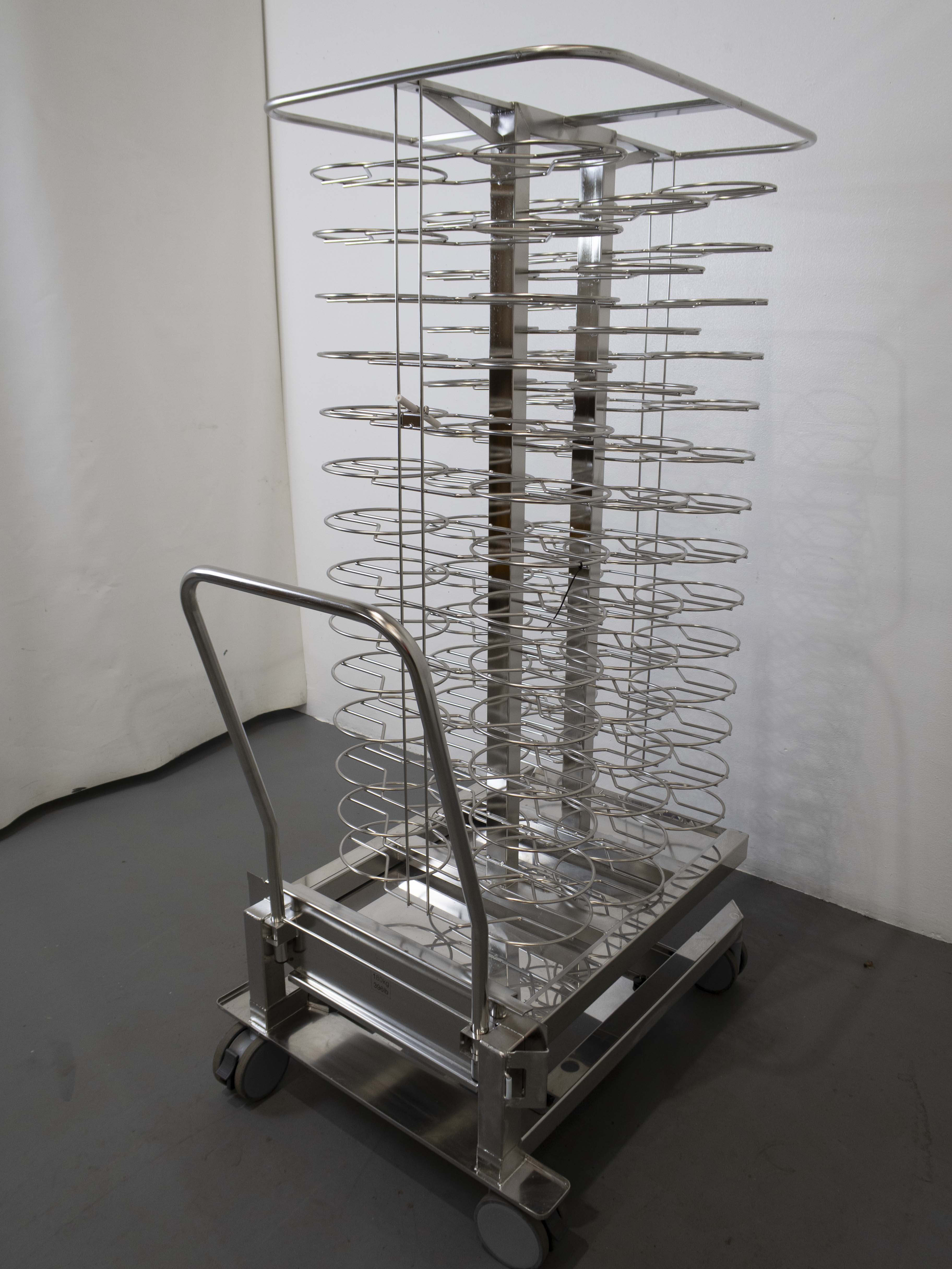 Mobile Plate Rack 20-2_1 - 84 Plates | SilverChef