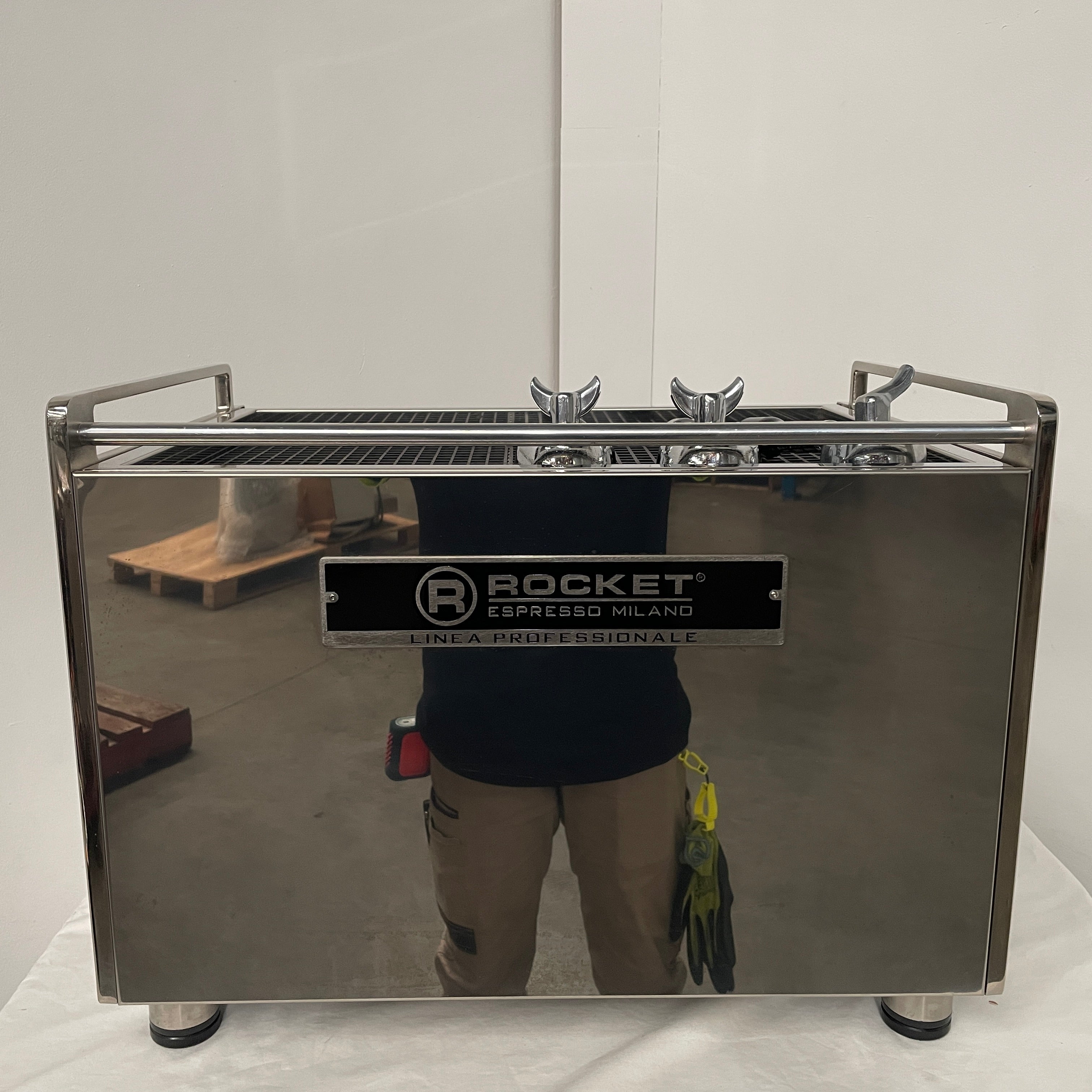Rocket Boxer Timer A2 2 Group Coffee Machine