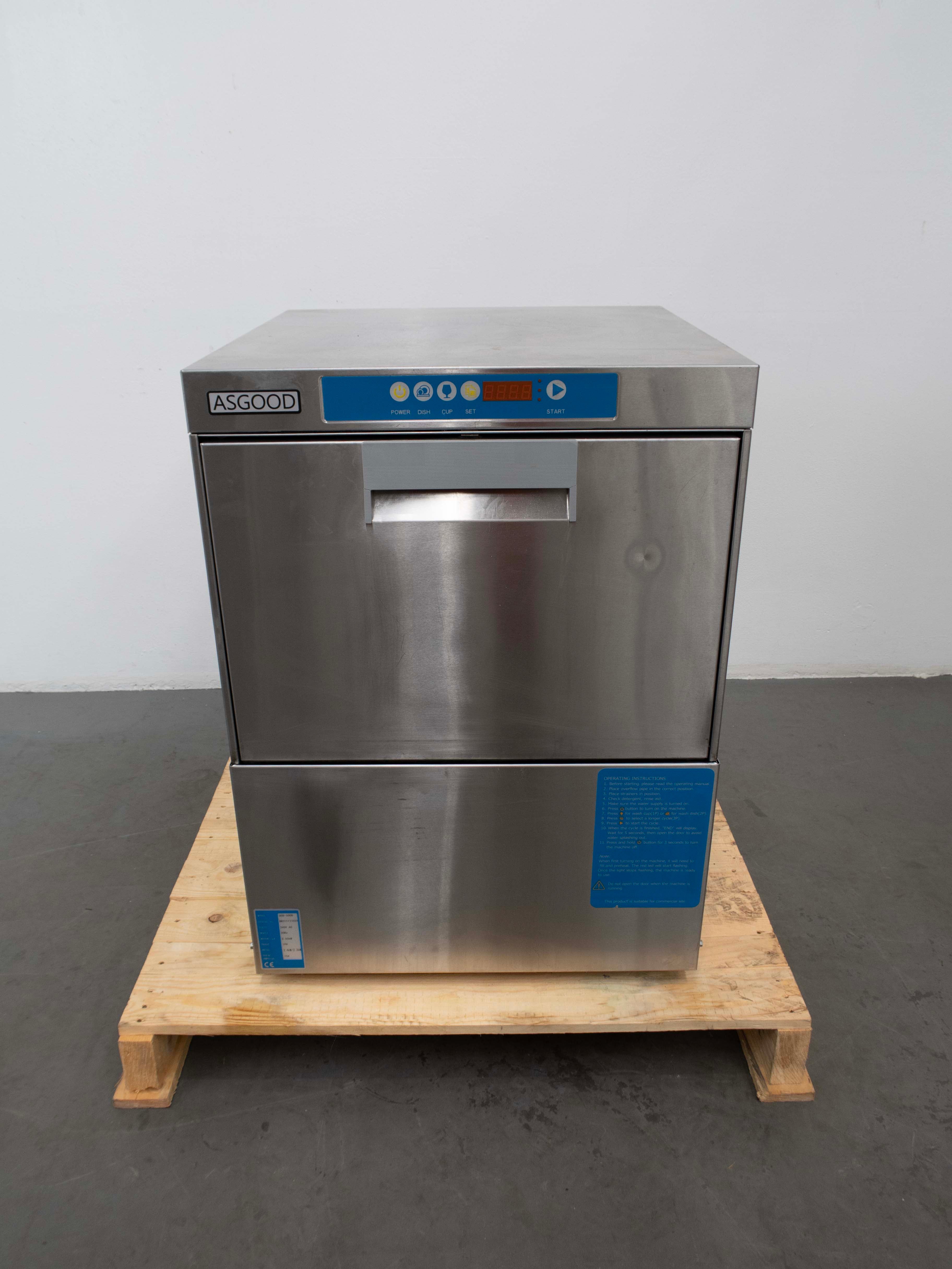Asgood UCD-500D Undercounter Dishwasher