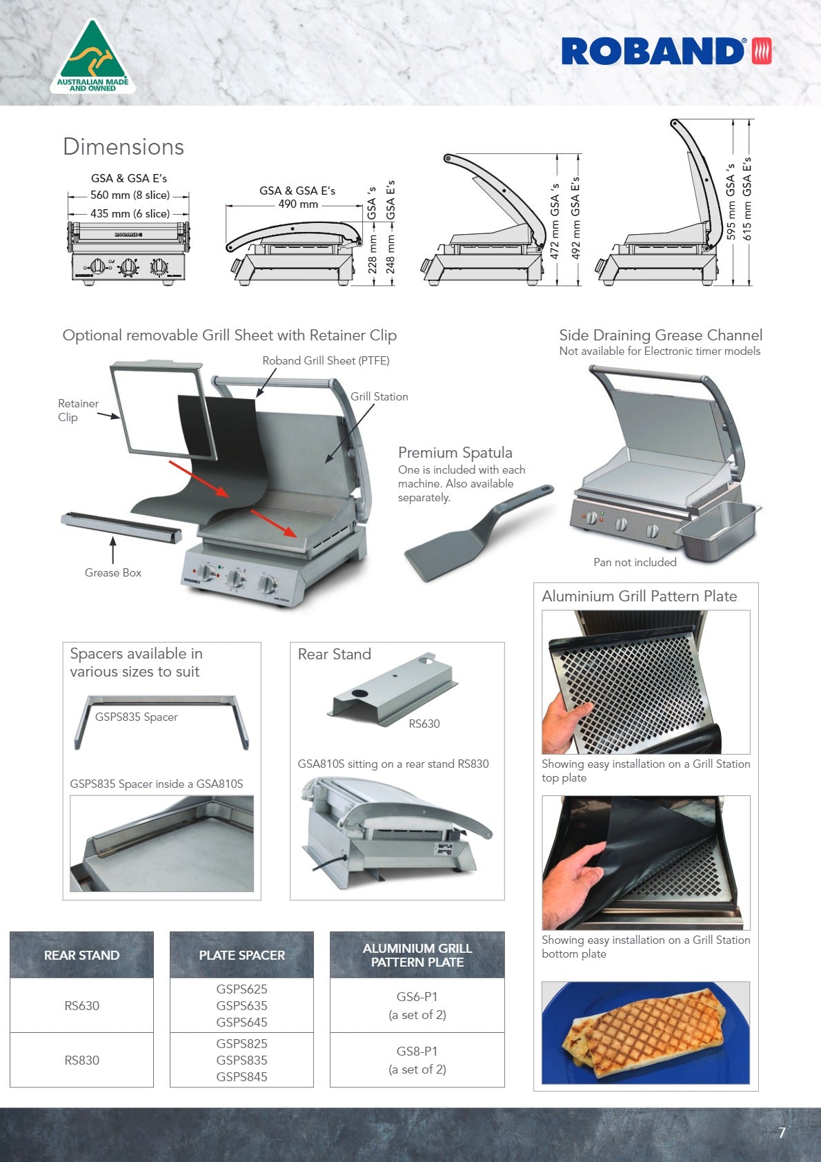 Roband GSA610S - Grill Station | SilverChef
