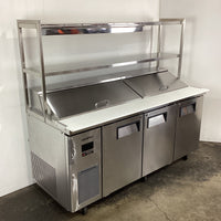 Skipio SHR18-3 Sandwich Prep Fridge