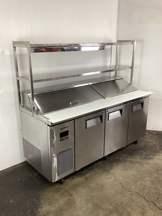 Skipio SHR18-3 Sandwich Prep Fridge
