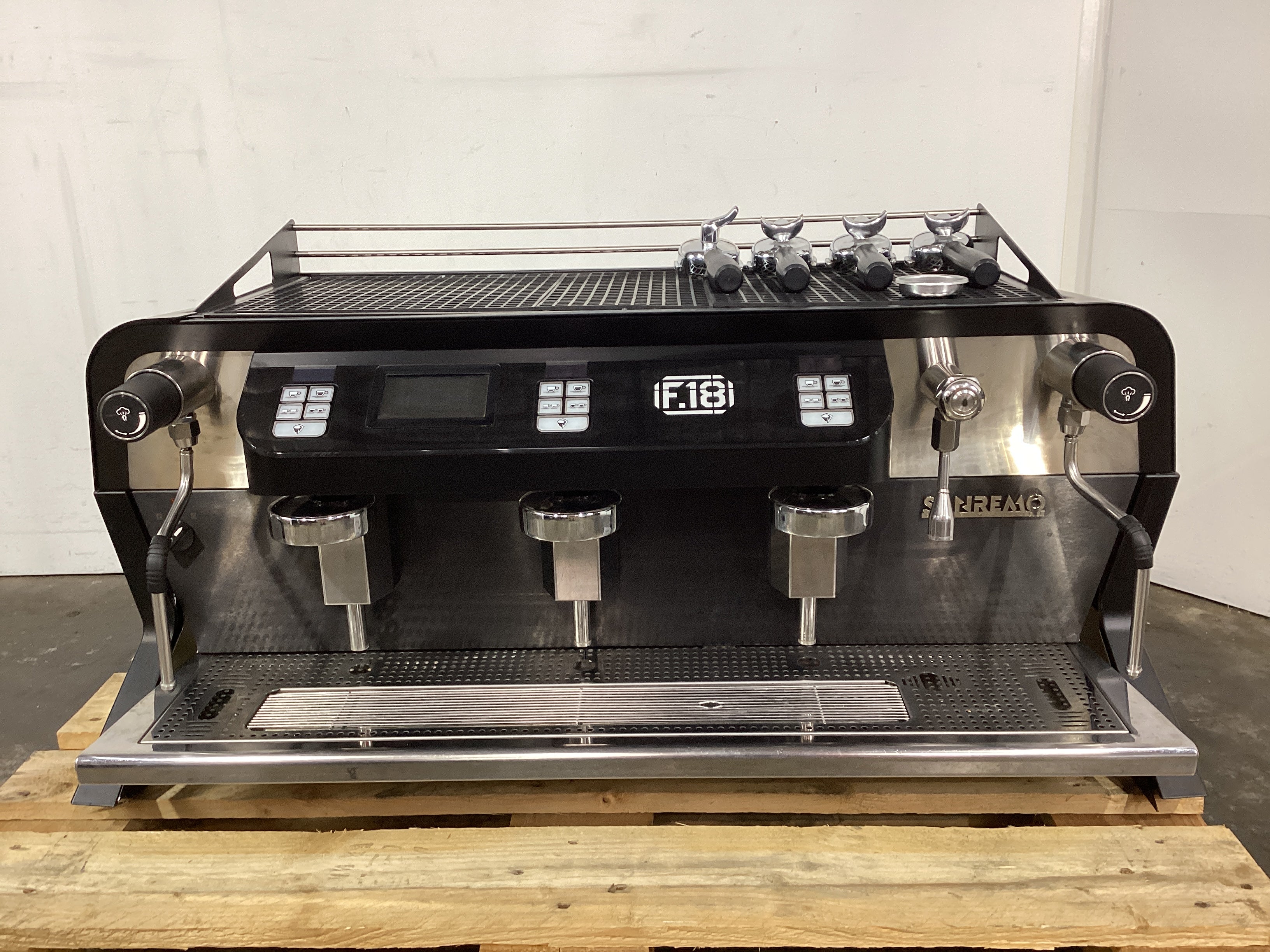 San Remo F18 Tall 3 Group Coffee Machine