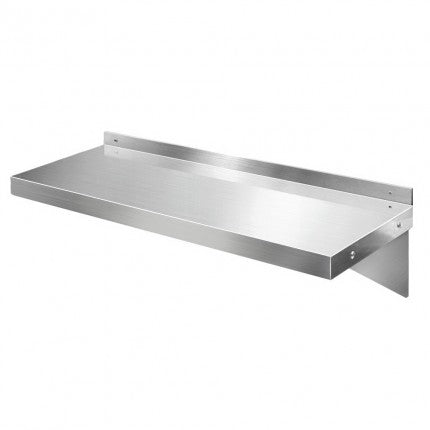 Stainless Steel Wall Shelves x2