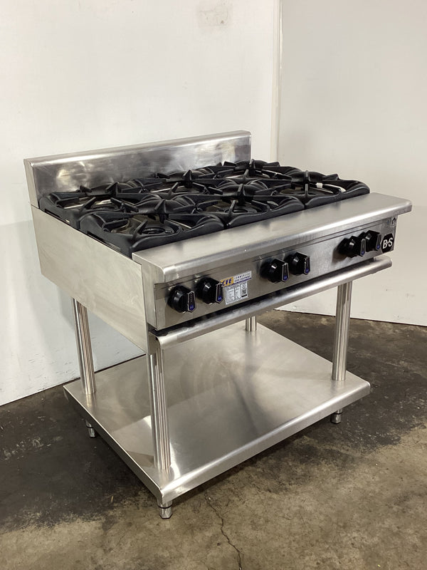 B&S BT-SB6 6 Burner Cooktop