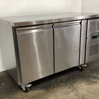 Polar G596-A 2 Door Undercounter Fridge