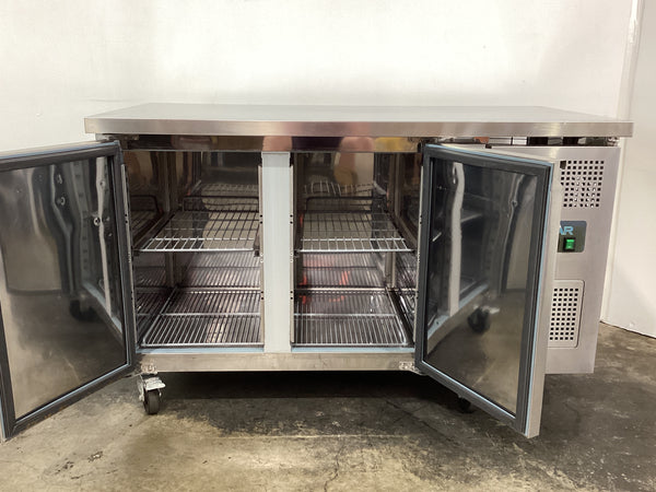 Polar G596-A 2 Door Undercounter Fridge