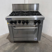 Trueheat RCR9-6 NG Range Oven