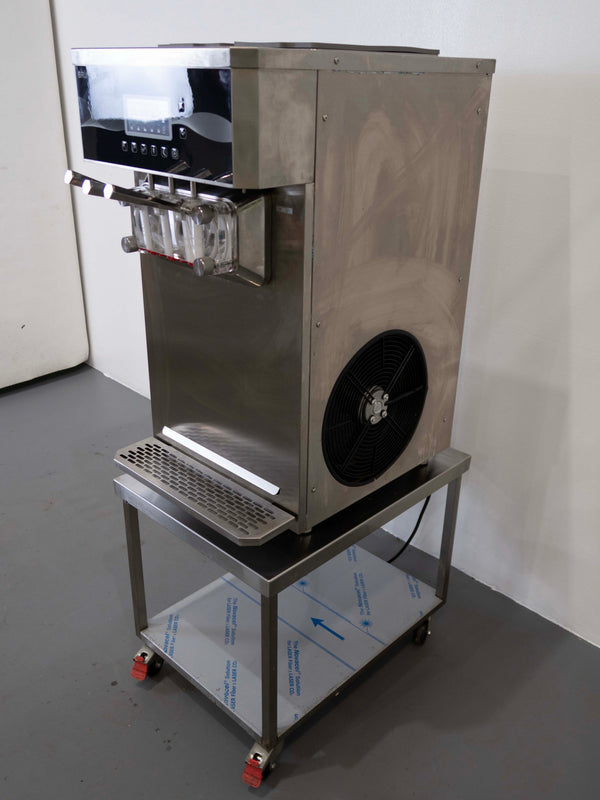 Brullen i26Pro Gravity Feed Countertop Ice Cream Machine + Stand