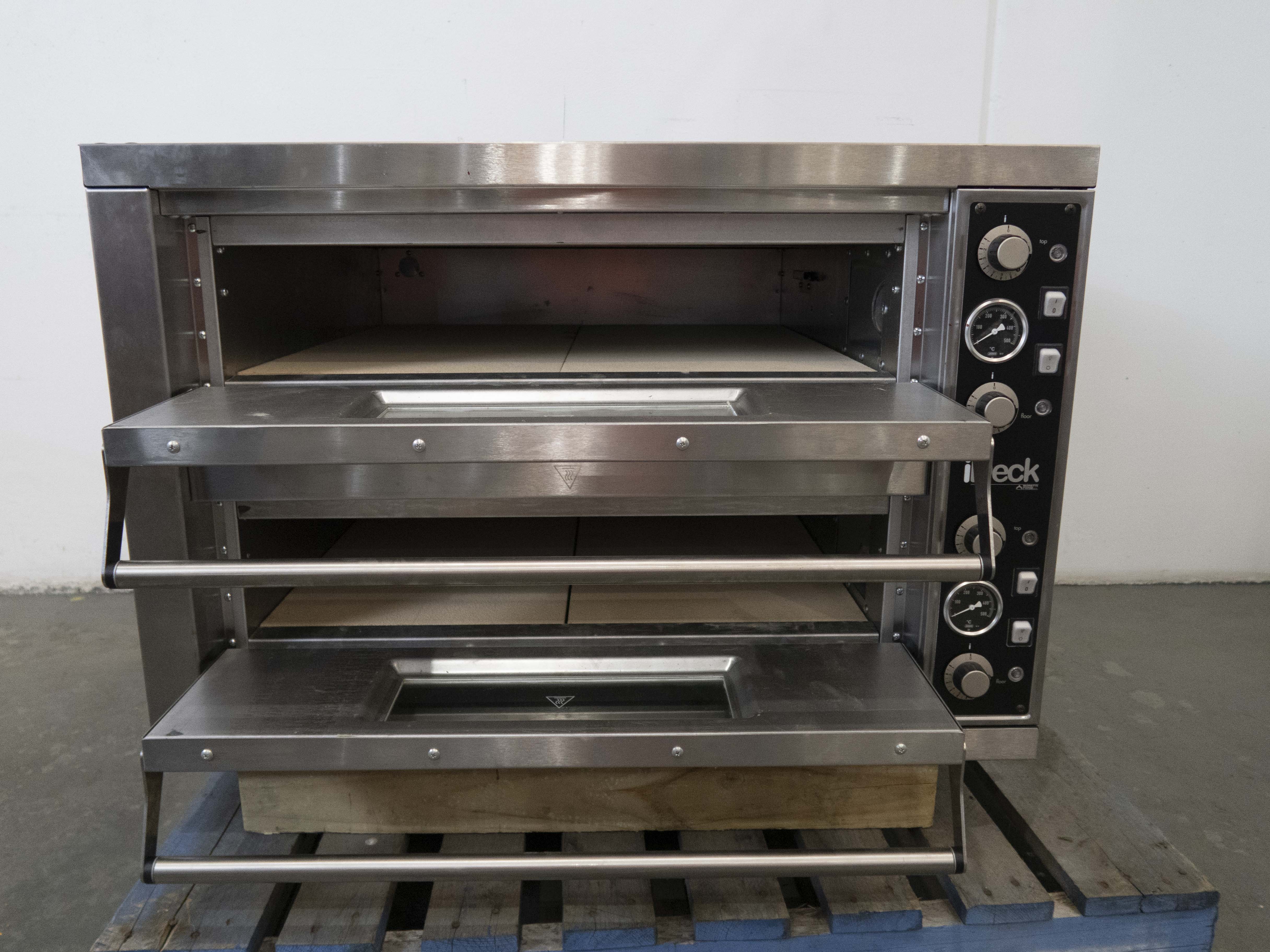 Thumbnail - Moretti Forni PD 72.72 Double Deck Electric Oven With Stand