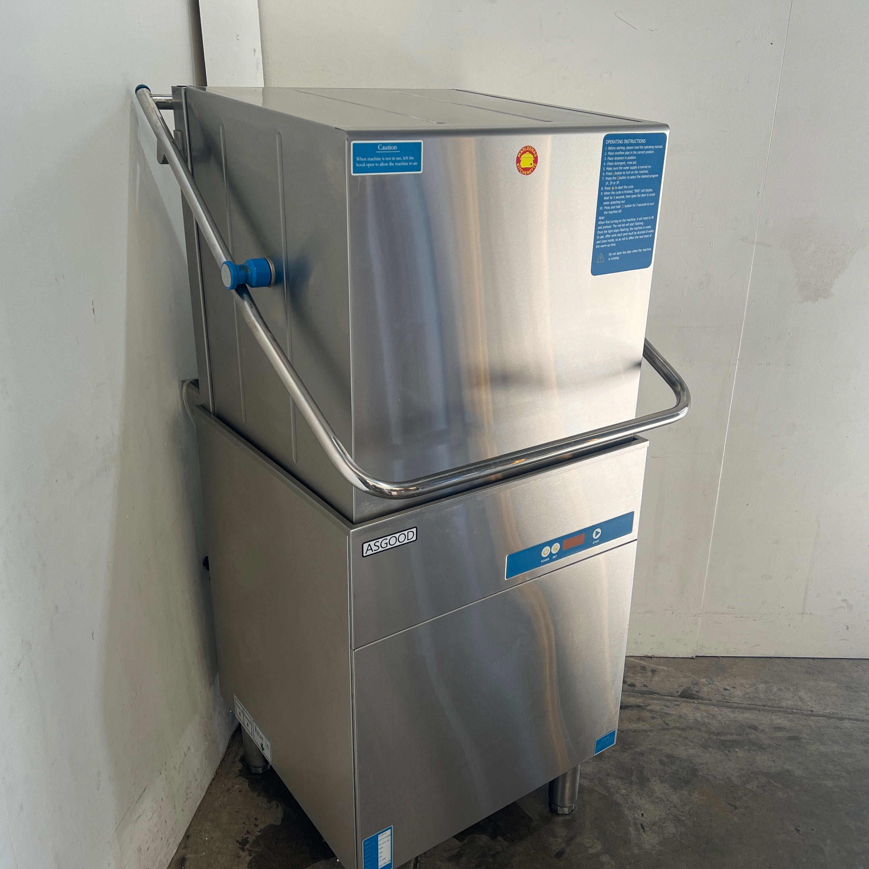 Asgood PTD-601D Passthrough Dishwasher