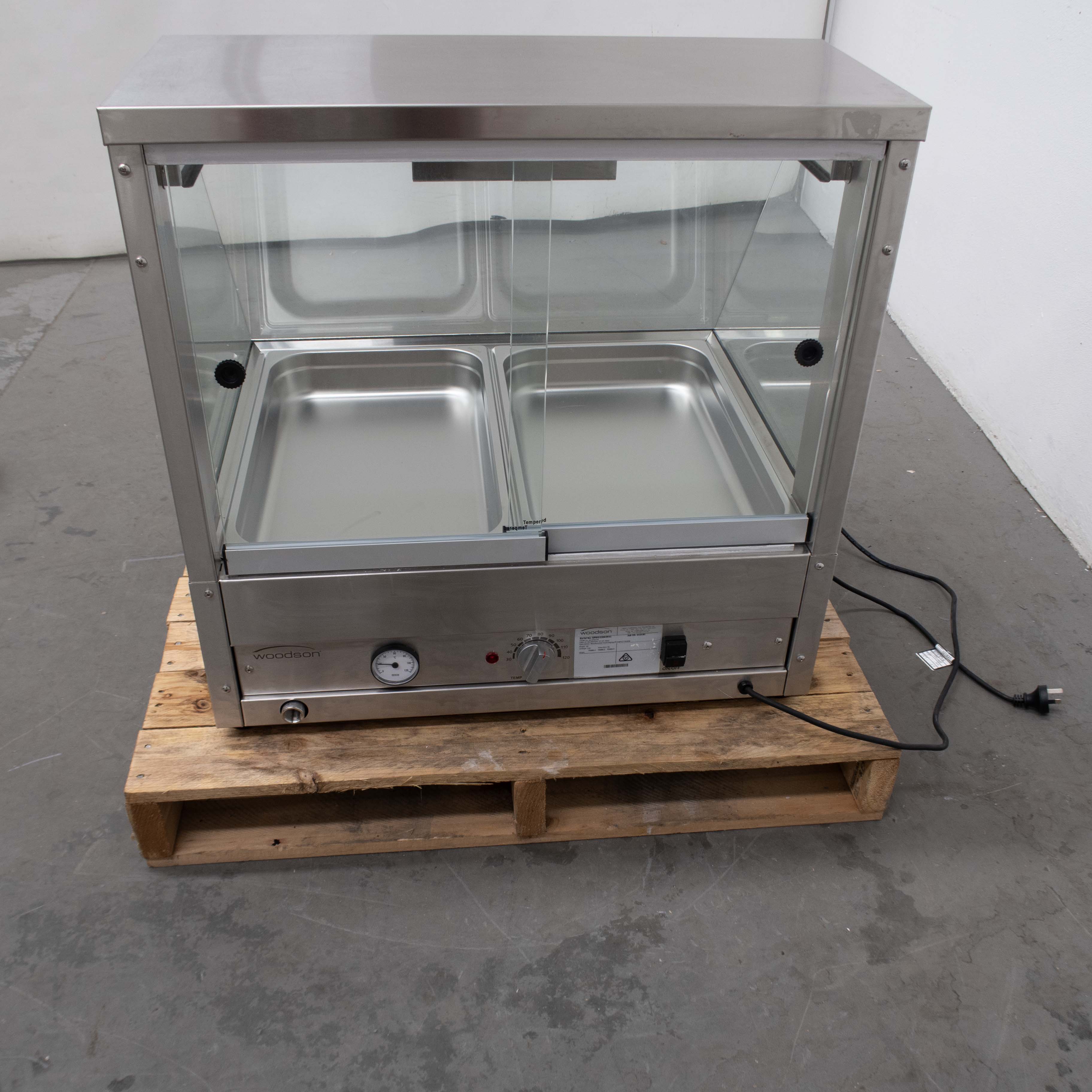 Woodson W.HFS22B Countertop Bain Marie