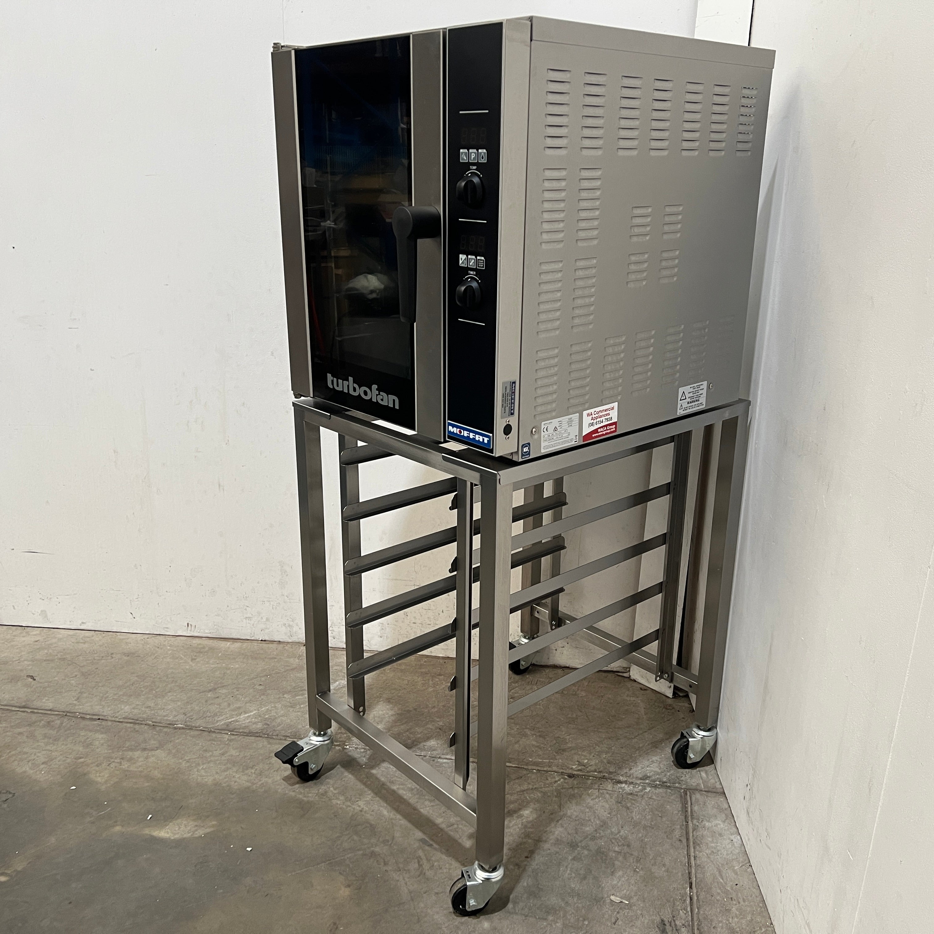 Turbofan E33D5 Convection Oven + Stand