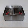 Woodson W.FRT50 Countertop Split Pan Fryer