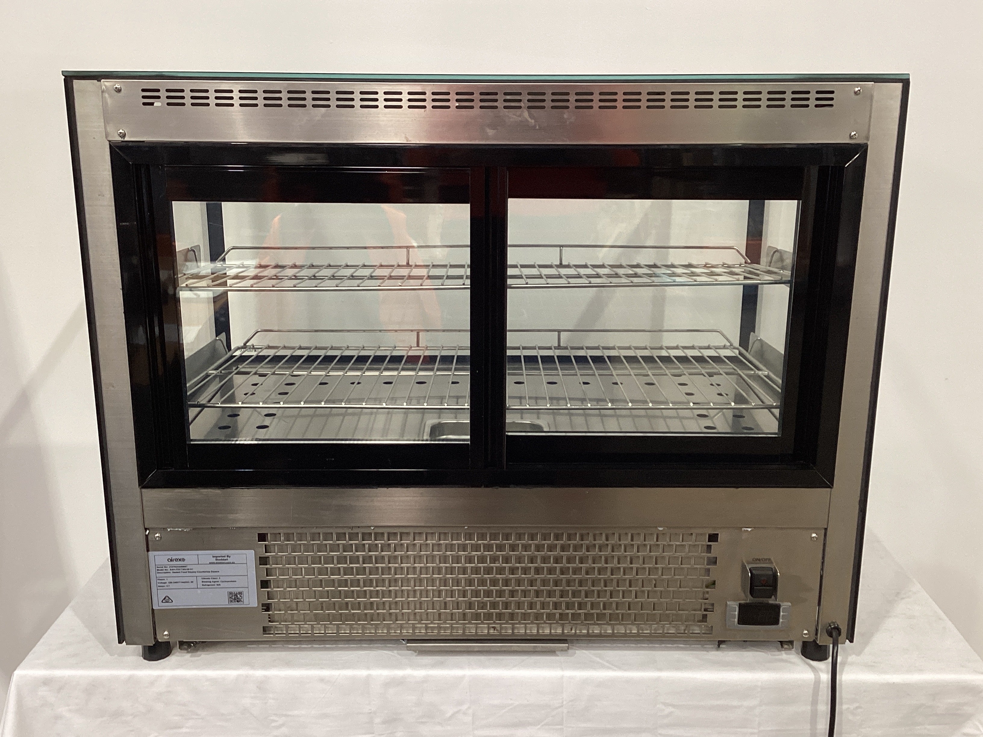 Airex AXH-FDCTSQ-09 A1 Hot Food Display