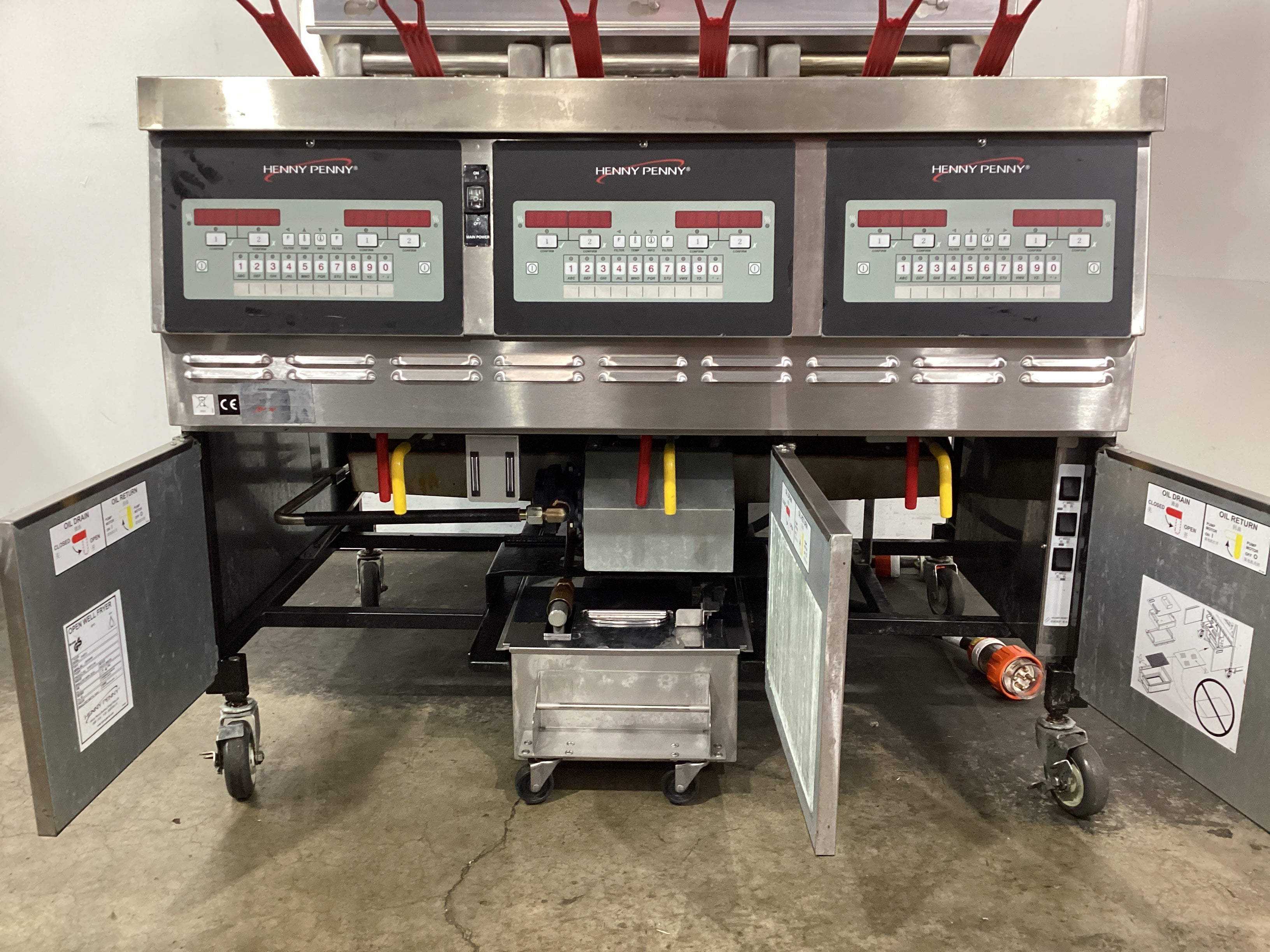 Henny Penny GVE 073 Open Well Fryer