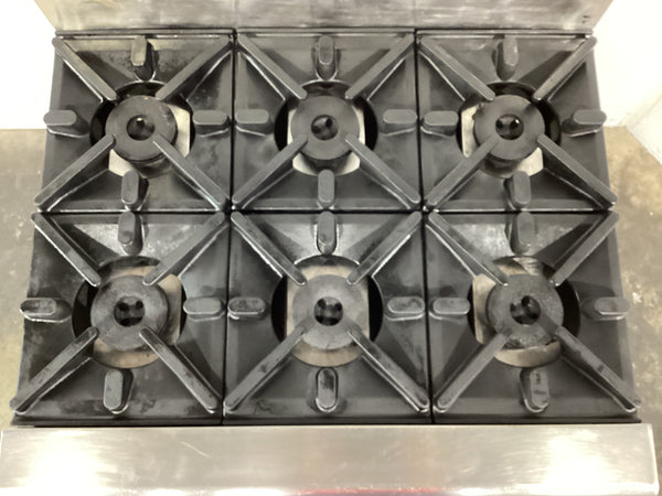 Waldorf RN8600GF-LS 6 Burner Cooktop