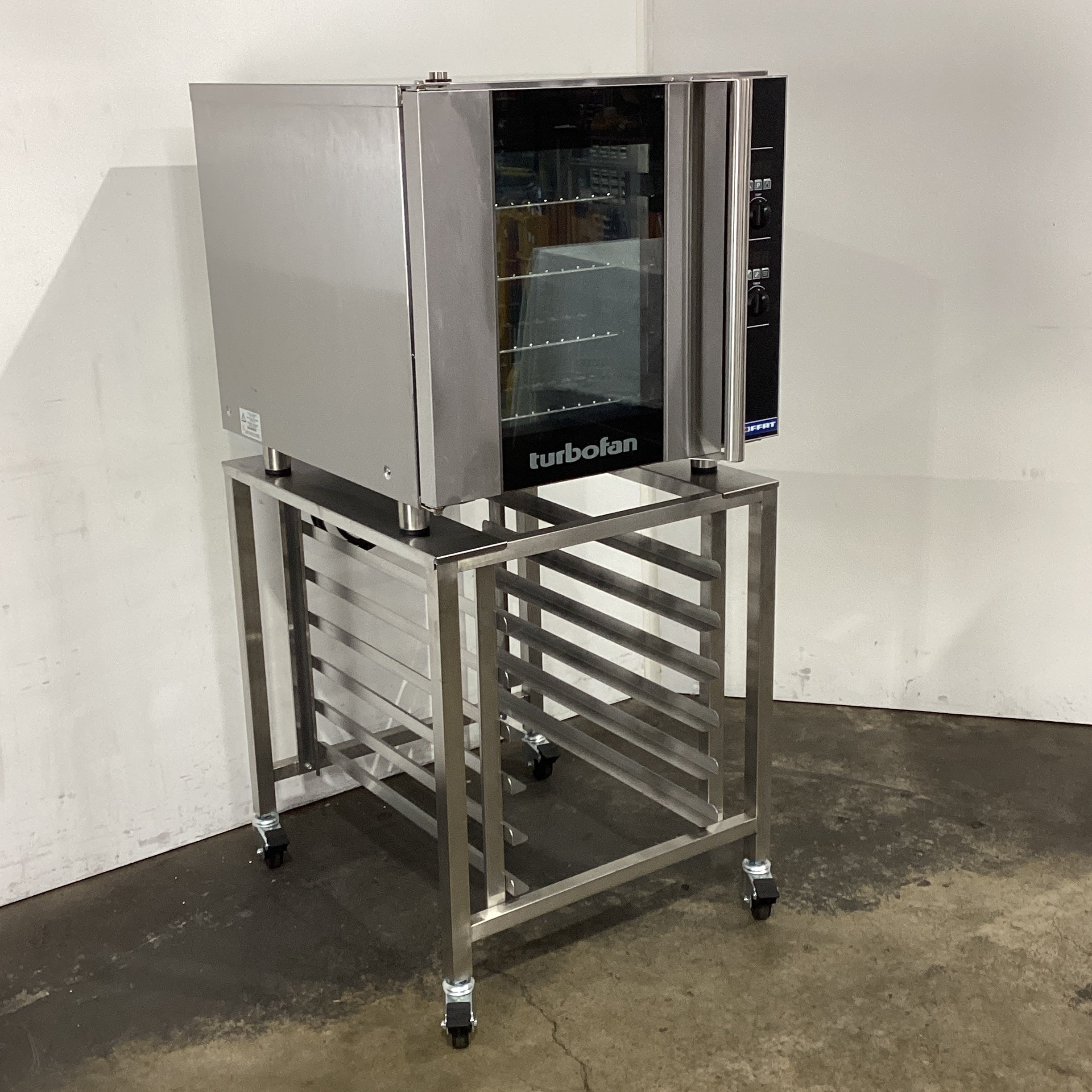 Turbofan E32D4 Convection Oven + Stand
