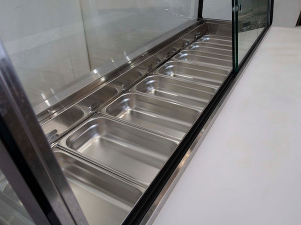 Fresh FSU-60GC Glass Canopy Salad Bar Fridge