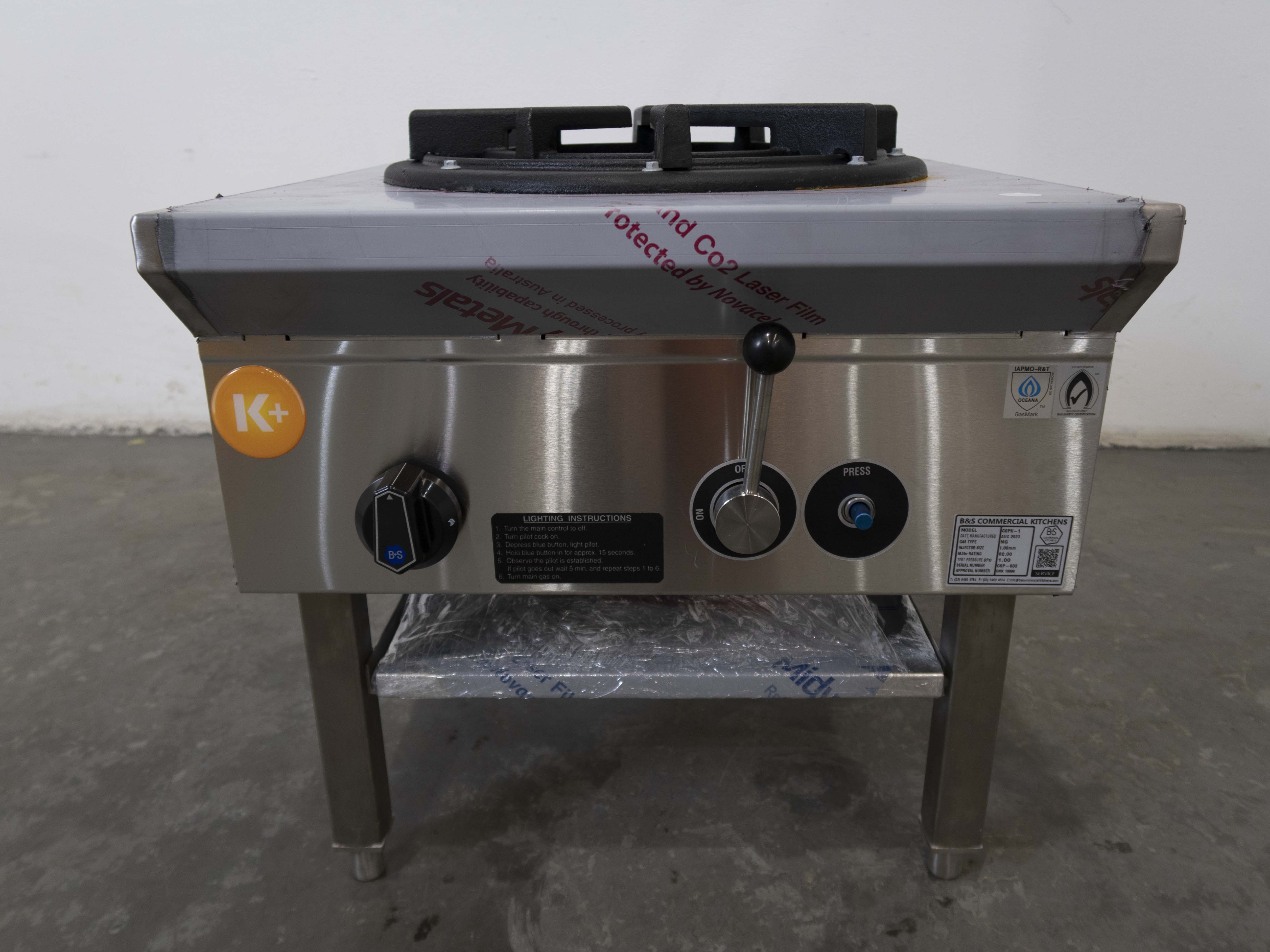 B&S CSPK-1 Single Hole Stock Pot Cooker