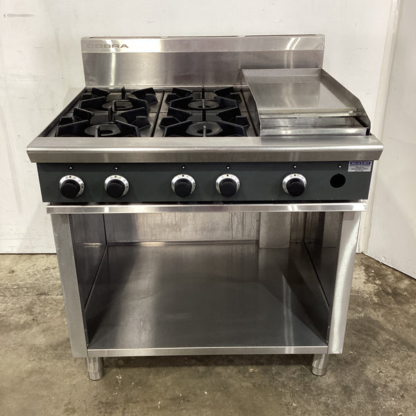 Cobra C9CF 4 Burner Cooktop/Griddle Combo